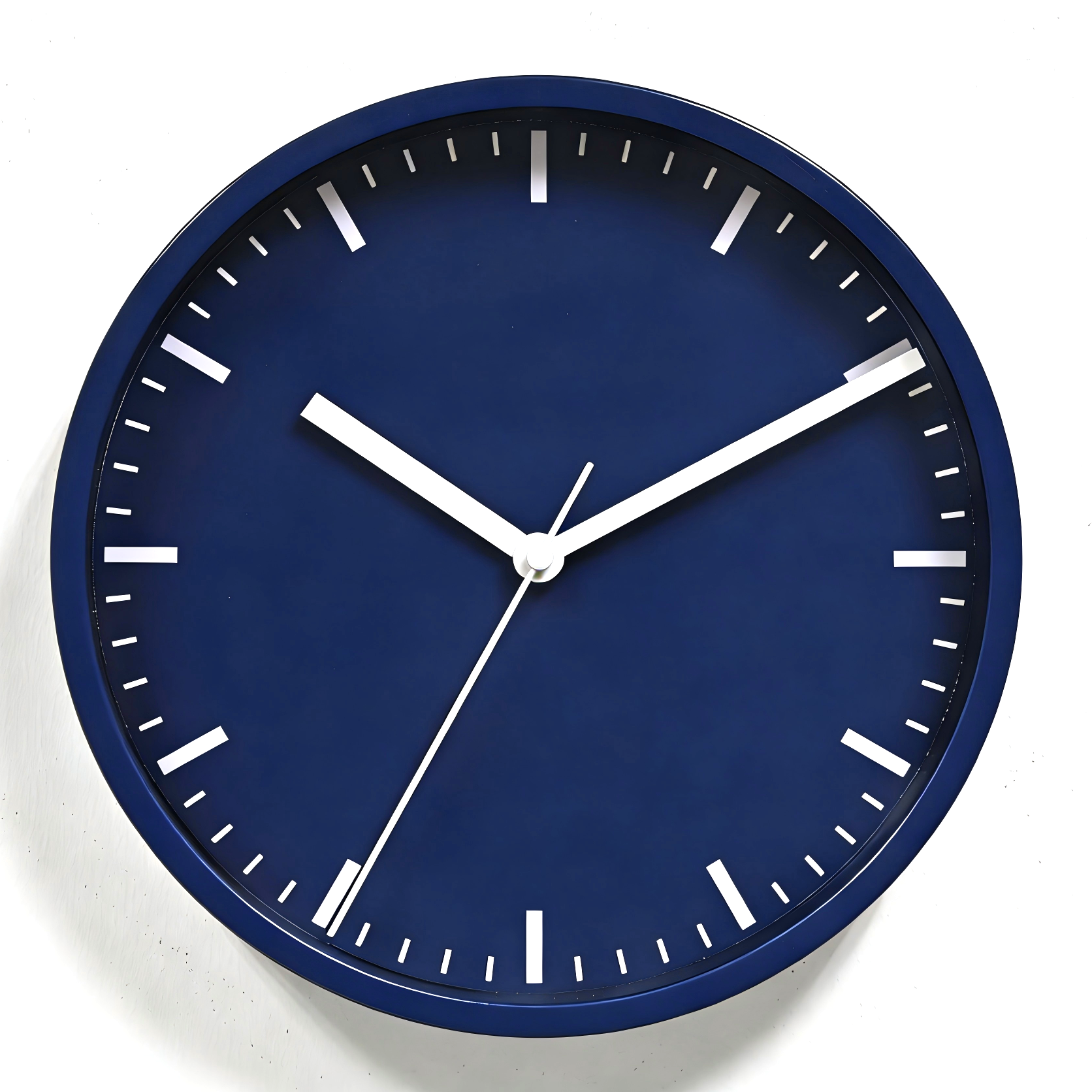 Plastic Wall Clock - 256B Sapphire Blue