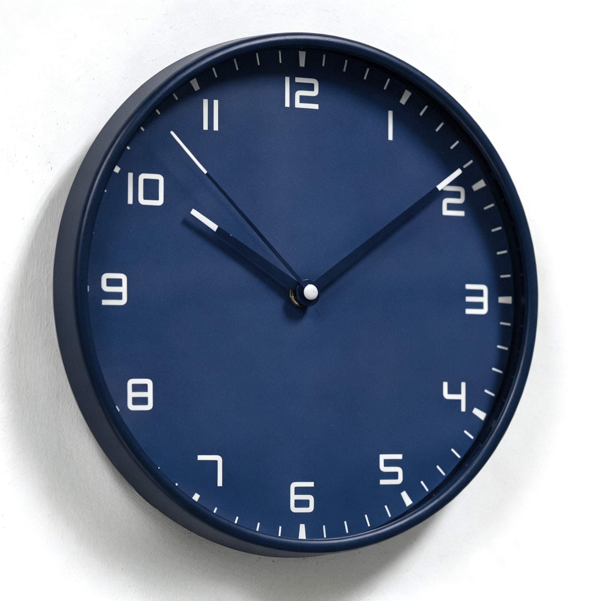 Plastic Wall Clock - 292 Sapphire Blue image 2