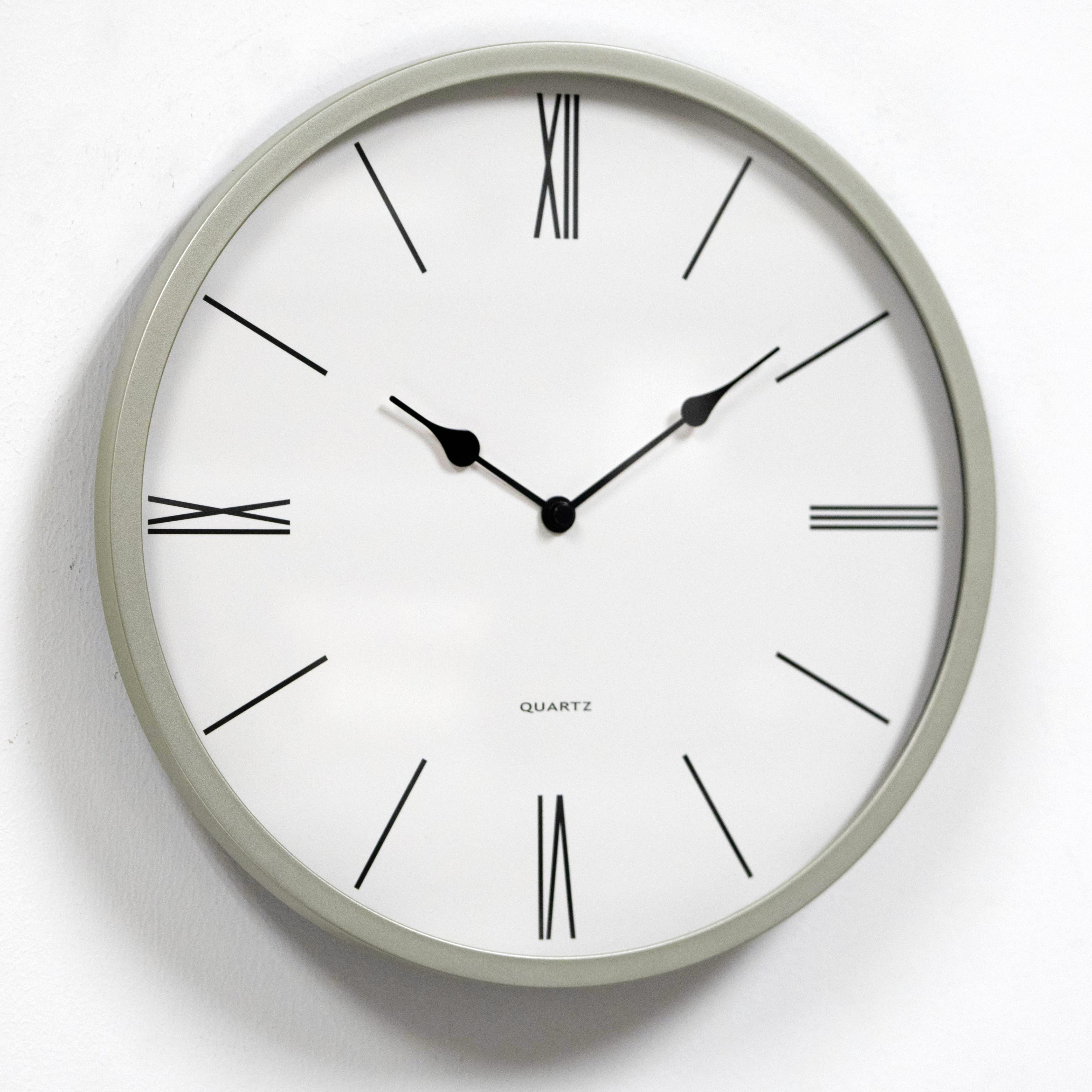 Plastic Wall Clock - 7128 Champagne image 2