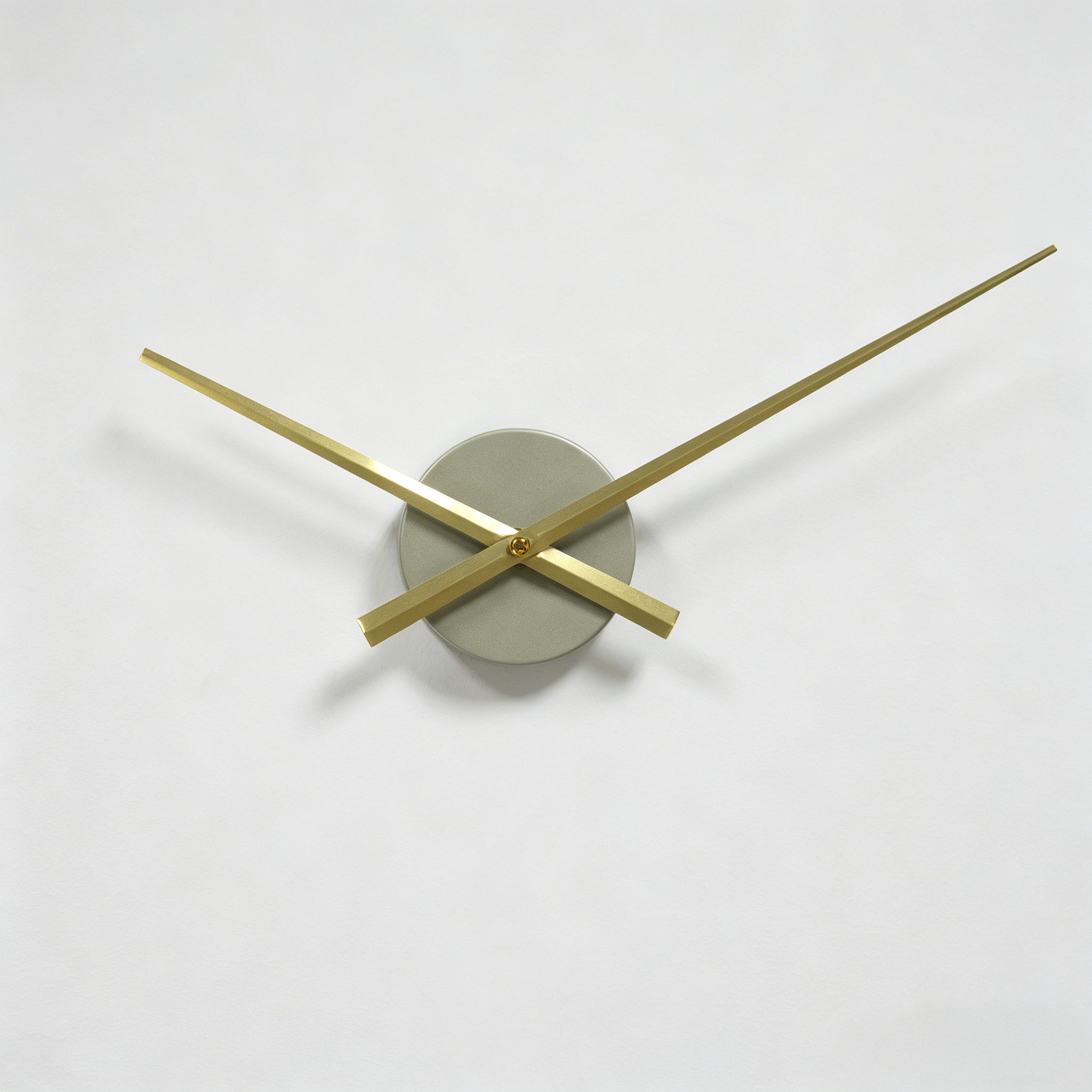 Metal Wall Clock - S1001G Gold